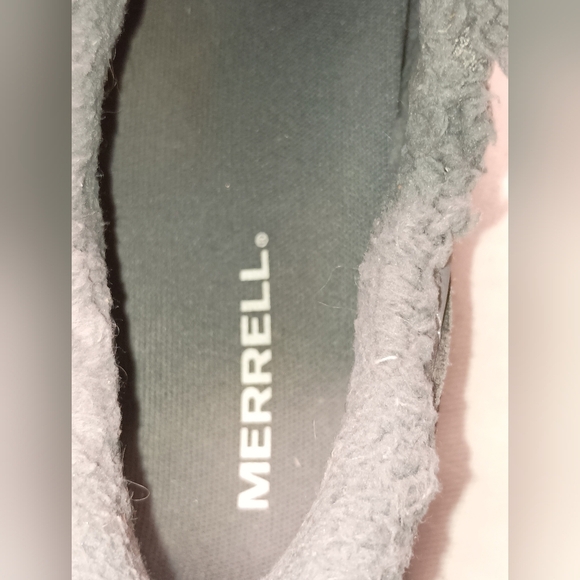 Merrells Fleece Lined Cozy Warm Winter Fall Slip-Ons Mocassins (#1,178) - Picture 4 of 5